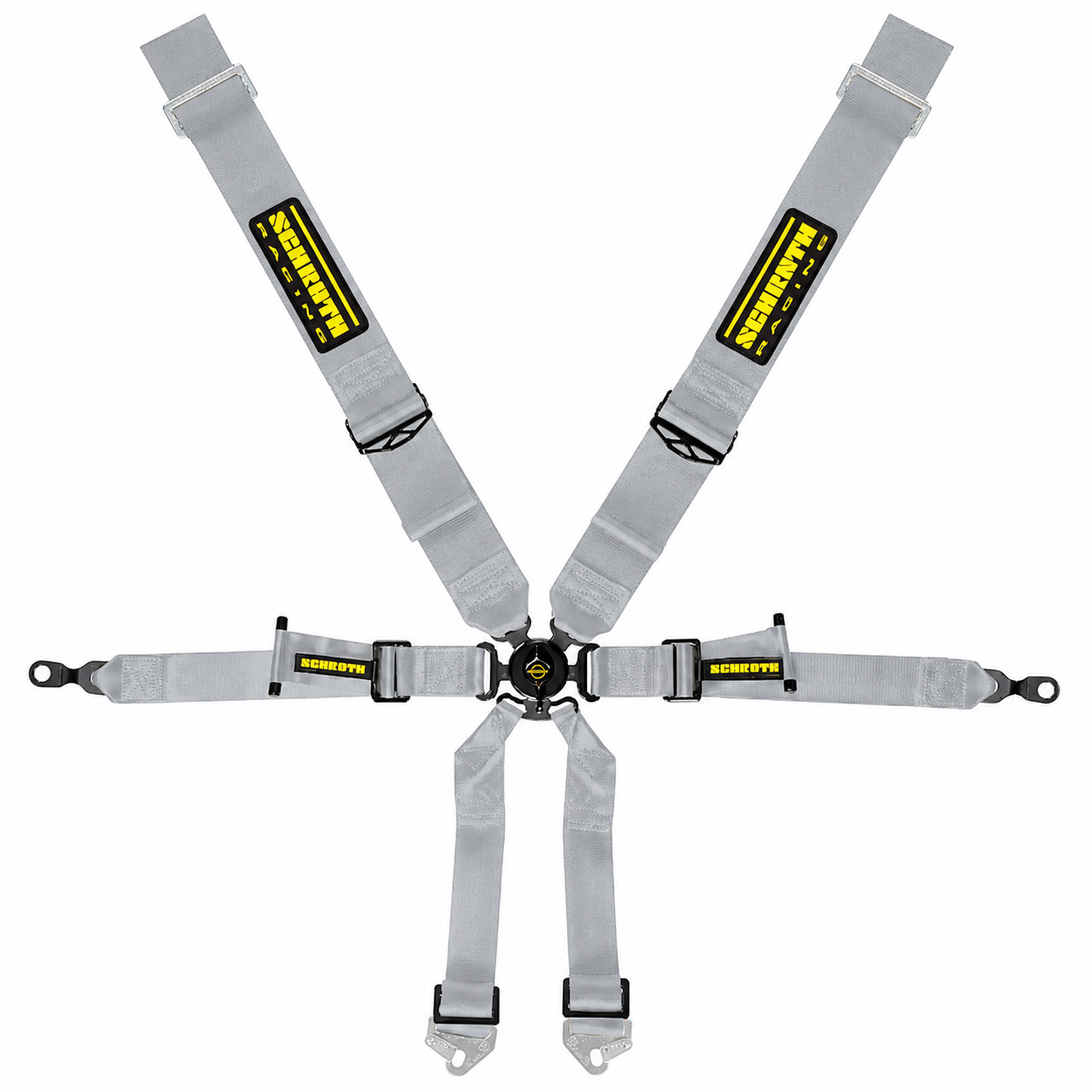 SCHROTH 94690-9 Ремінь безпеки Profi 3x2 6-точковий, сріблястий для PORSCHE 911 (996 / 997) Photo-0
