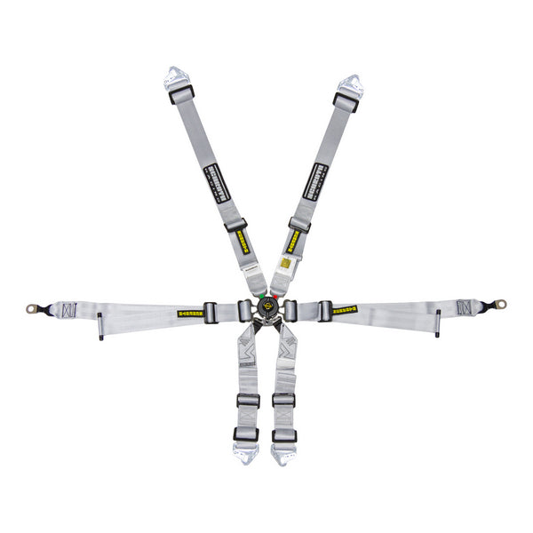 SCHROTH 94700-9 Ремінь безпеки Profi 6-точковий 2x2 Срібний для PORSCHE 996 / 997 Photo-0