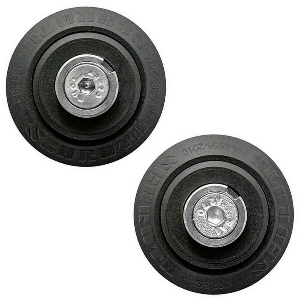 SCHROTH BK 00058-0 Кліпси Twist Anchor FIA 8858-2010, Чорний Photo-0