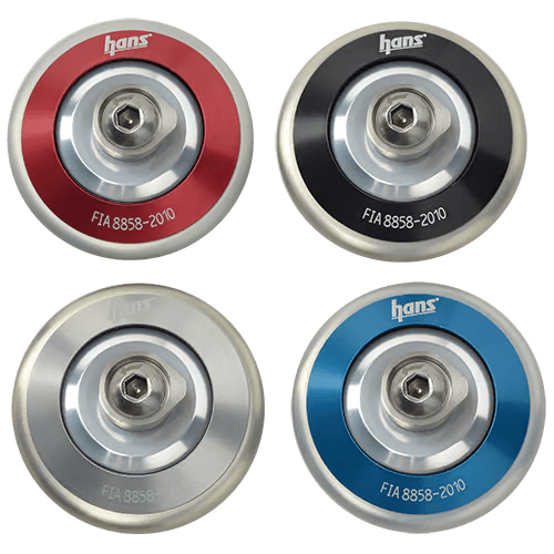 Simpson AK 1131.12S Комплект для кріплення шолома HANS, срібний Photo-0