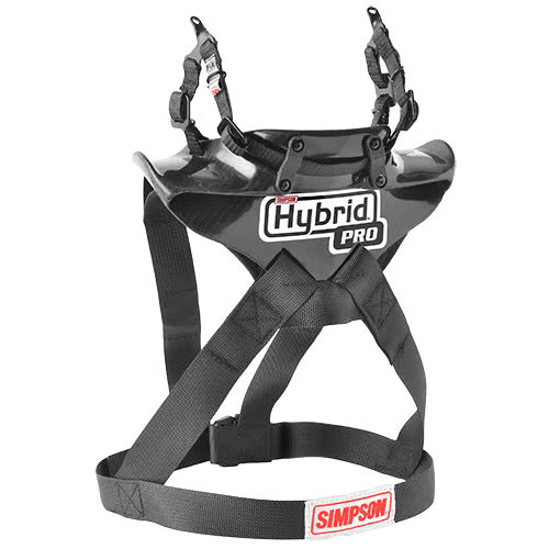 Simpson HYPL.XSM.F.M61.FIA Захист шиї Hybrid ProLite Для жінок X-SMALL (Регульований розсувний ремінь зі швидкоз'ємними кріпленнями для шолома M61) Photo-0