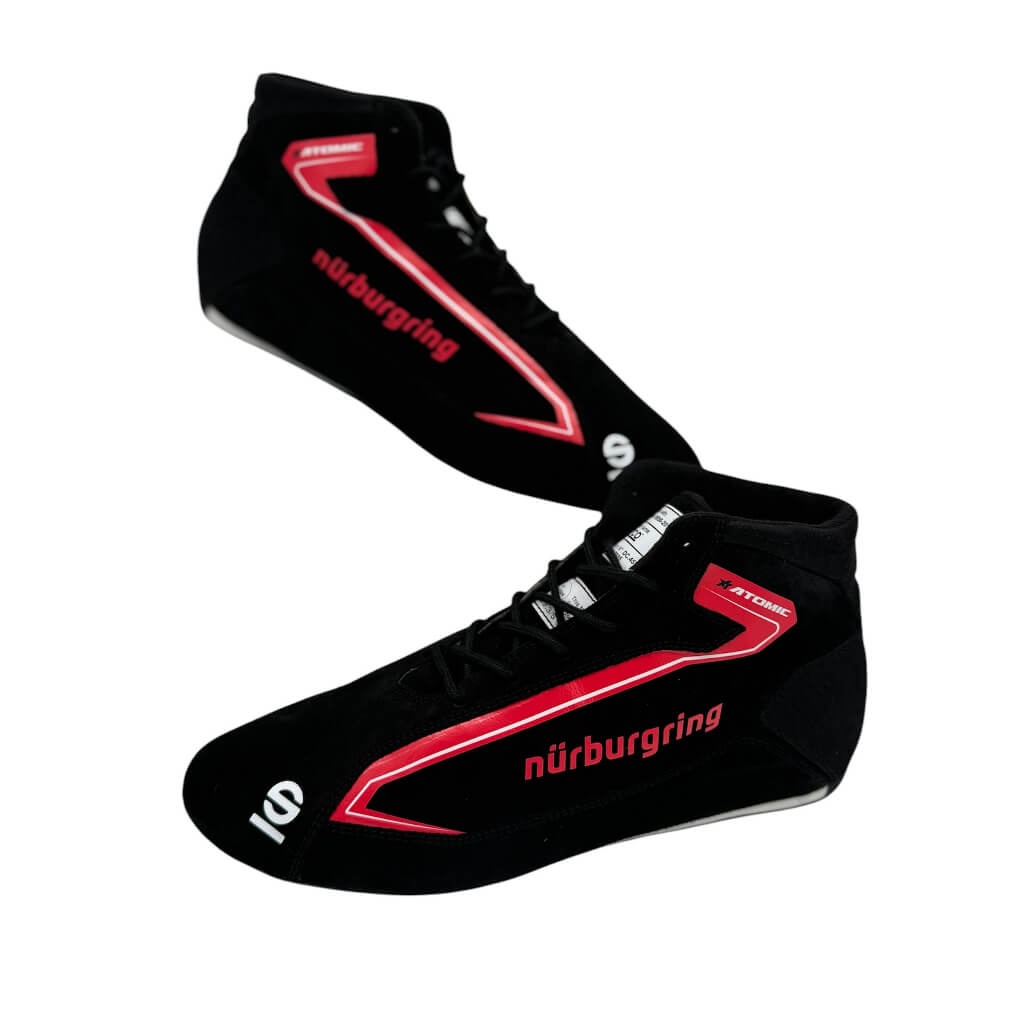 SPARCO 001295SP_25NBR43 Черевики Slalom+ Nurburgring Edition, Чорний / Червоний, Розмір 43 Photo-0