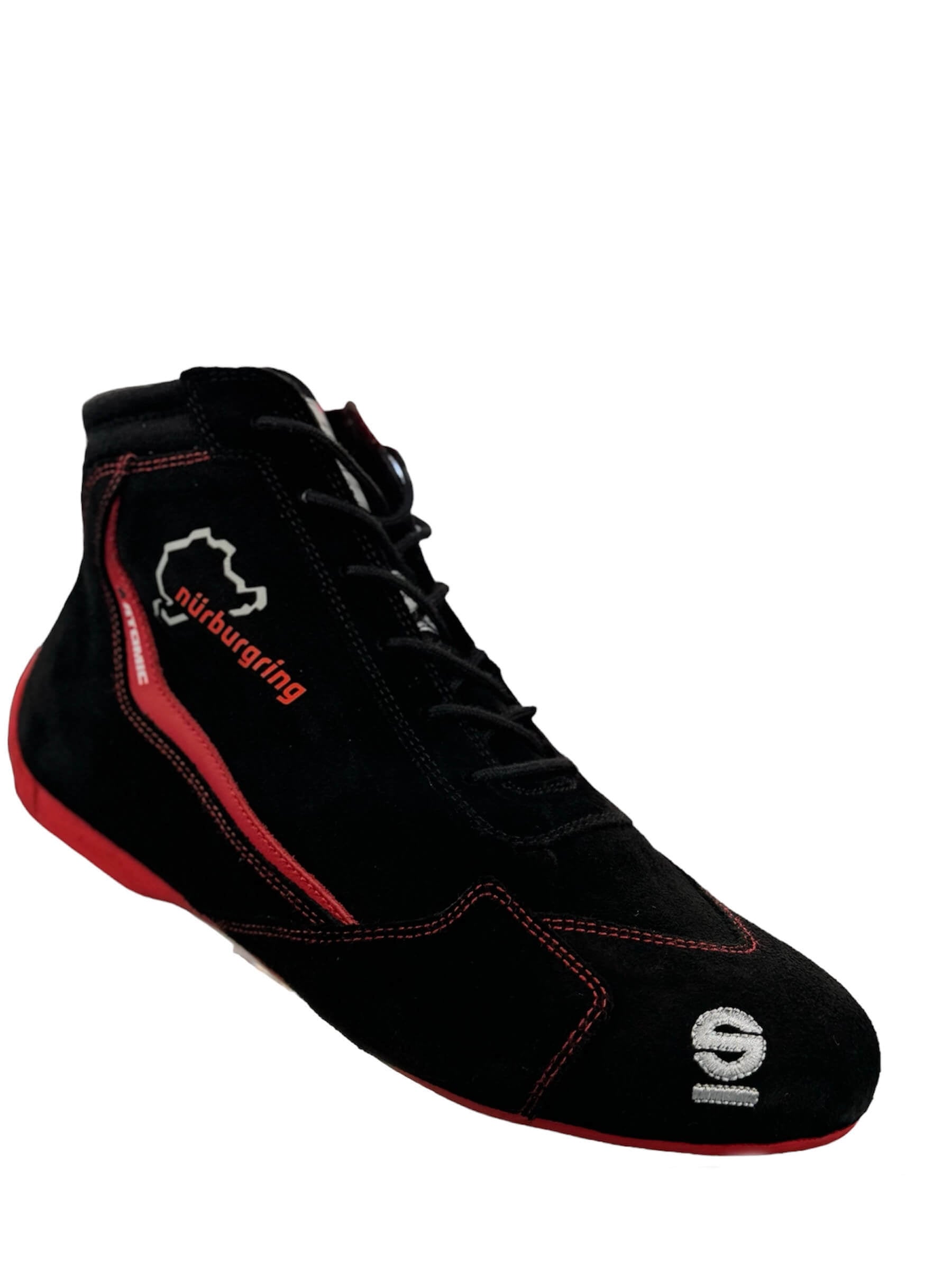 SPARCO 001295SP_NBR47 Черевики Slalom Nurburgring Edition чорний /червоний Розмір 47 Photo-1 