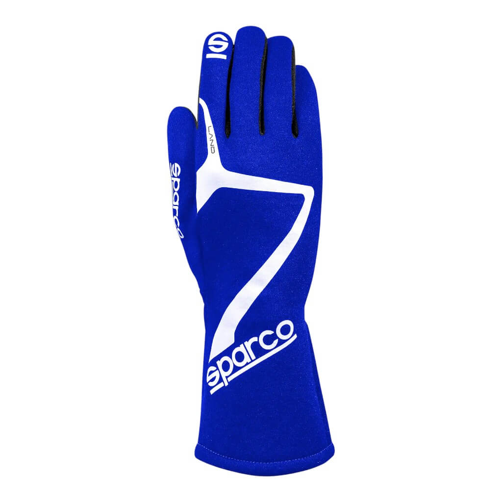 SPARCO 00136606EB Рукавички для автоспорту Land 2025, Синій, Розмір 06 Photo-0