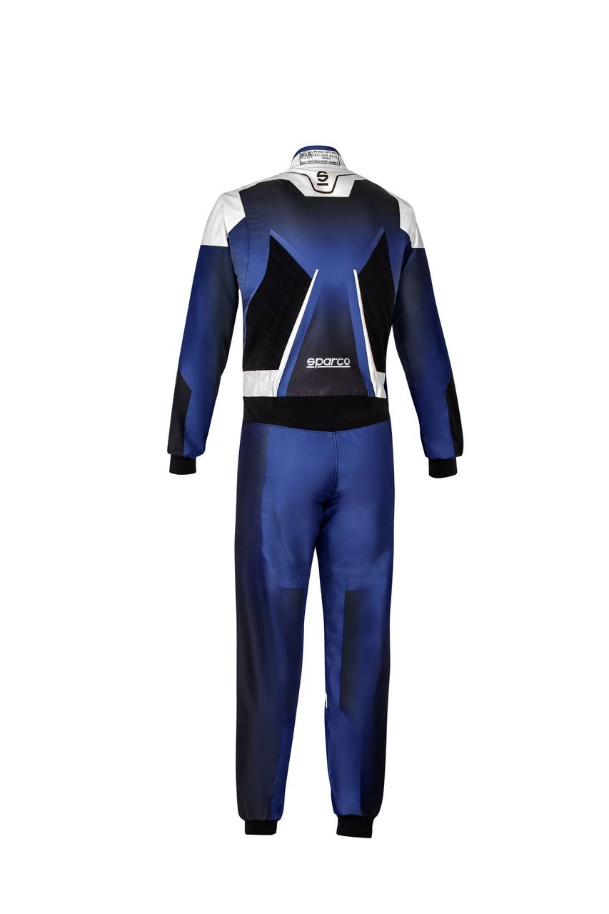 SPARCO 00231054EBNR Костюм для картингу PRIME K 8877-2022 Чорний/Блакитний 54 Photo-1