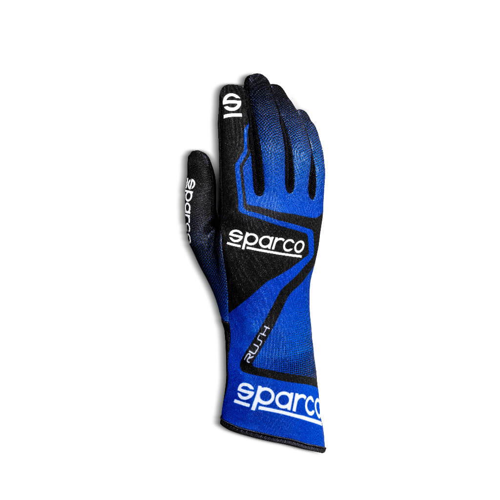 SPARCO 00255604BXNR Рукавички для картингу RUSH, дитячі, синій/чорний, розмір 4 Photo-0