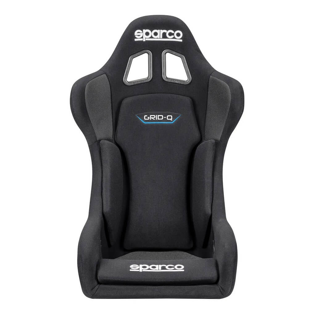 SPARCO 008009RNR Крісло для автоспорту Grid Q QRT, FIA 8855-1999, Чорний Photo-1