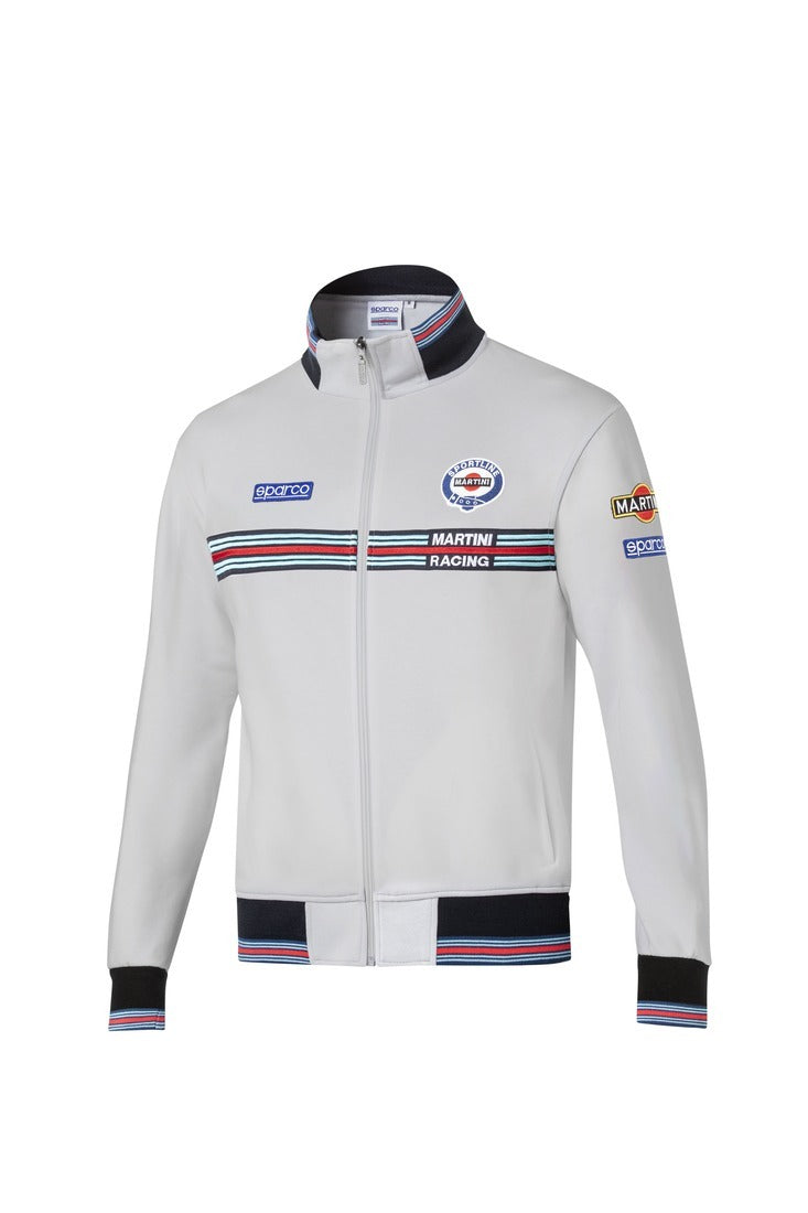 SPARCO 01278MRGR5XXL Кофта на блискавці MARTINI RACING Сірий 2XL Photo-0