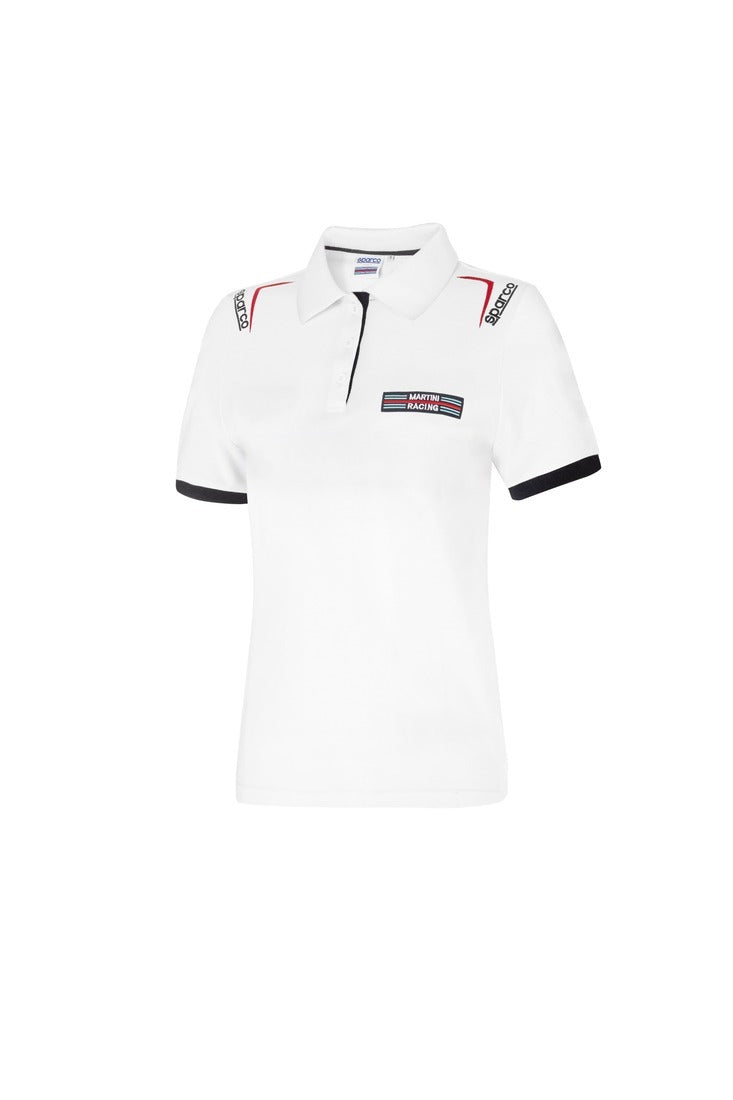 SPARCO 013034MRBI1S Поло replica MARTINI RACING lady Білий S Photo-0