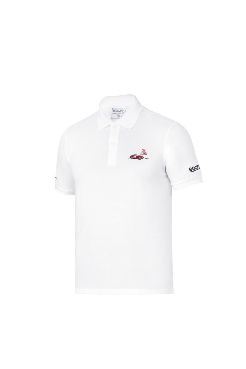 SPARCO 013048TFBI4XL Поло TARGA FLORIO #P2 Білий XL Photo-0