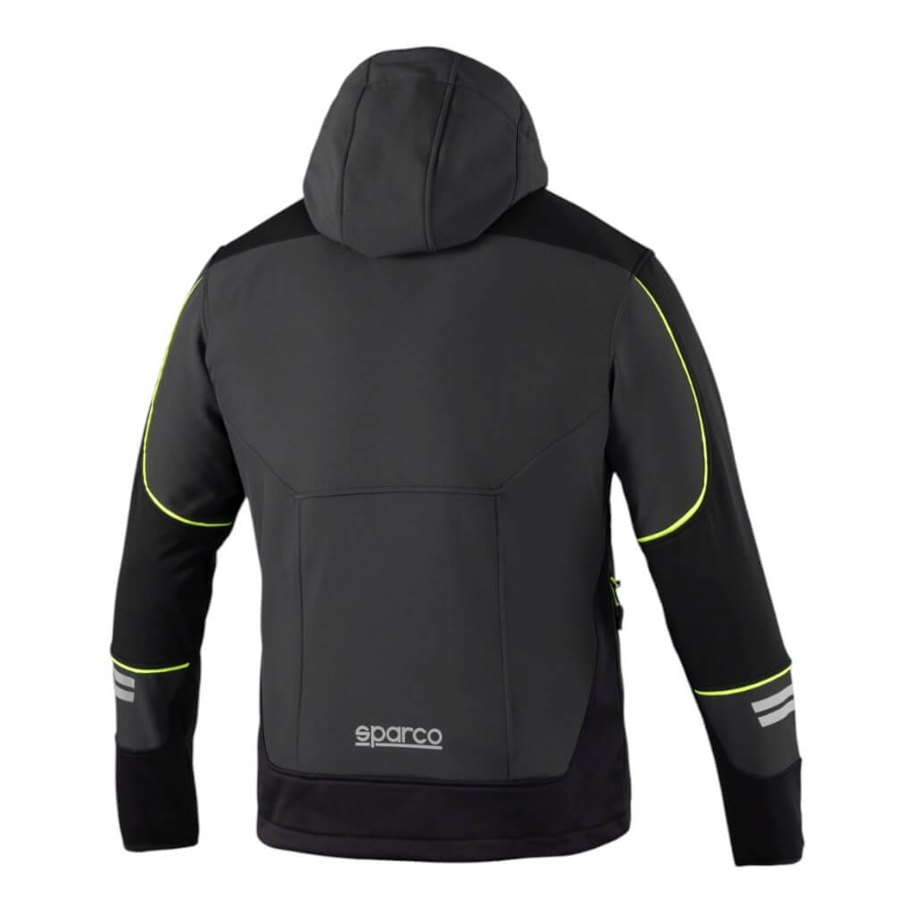 SPARCO 02412GSGF7XXX Софтшелл Tech York, Сірий/Жовтий, Розмір 4XL Photo-1