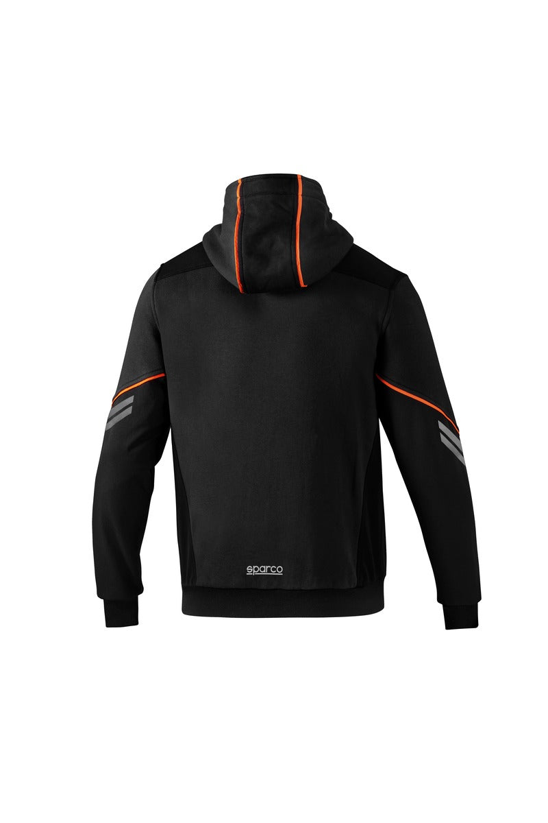 SPARCO 02414NRAF5XXL Кофта механіка на блискавці TW Чорний/Померанчевий 2XL Photo-1