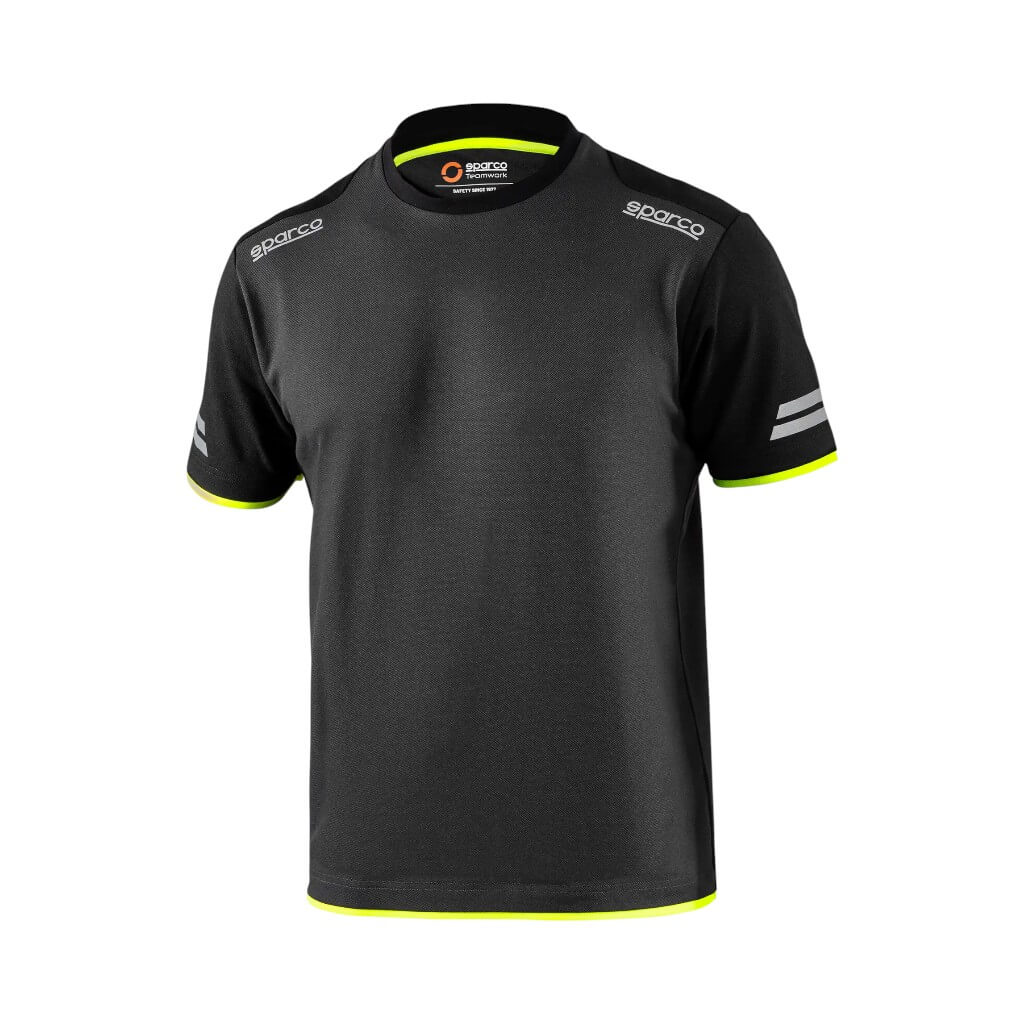 SPARCO 02416GSGF7XXX Футболка Tech Tucson, Сірий/Жовтий, Розмір 4XL Photo-0
