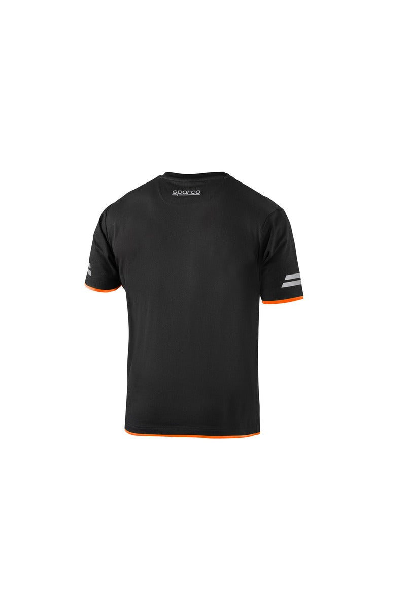 SPARCO 02416NRAF4XL Футболка механіка TW Чорний/Померанчевий XL Photo-1