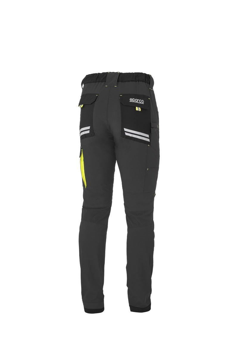 SPARCO 02425GSGF0XS Легкі штани механіка TW Сірий/Жовтий XS Photo-1
