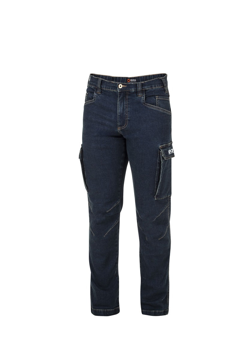 SPARCO 02430BS4XL Джинси механіка TW XL Photo-0