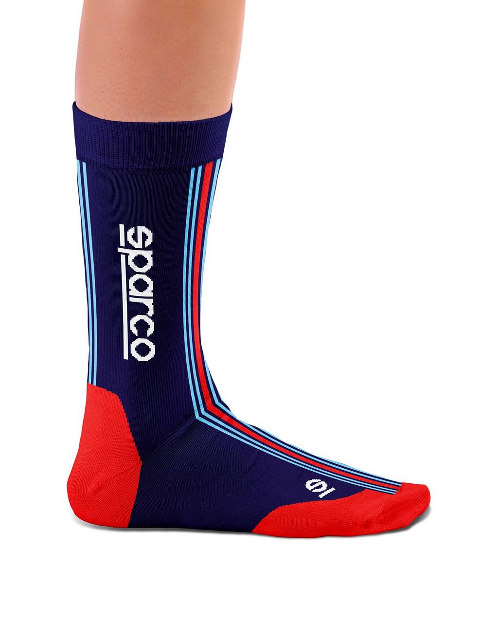 SPARCO 099145MRBMRSN1 Шкарпетки Iconic design MARTINI RACING Синій/Червоний 36-40 Photo-0