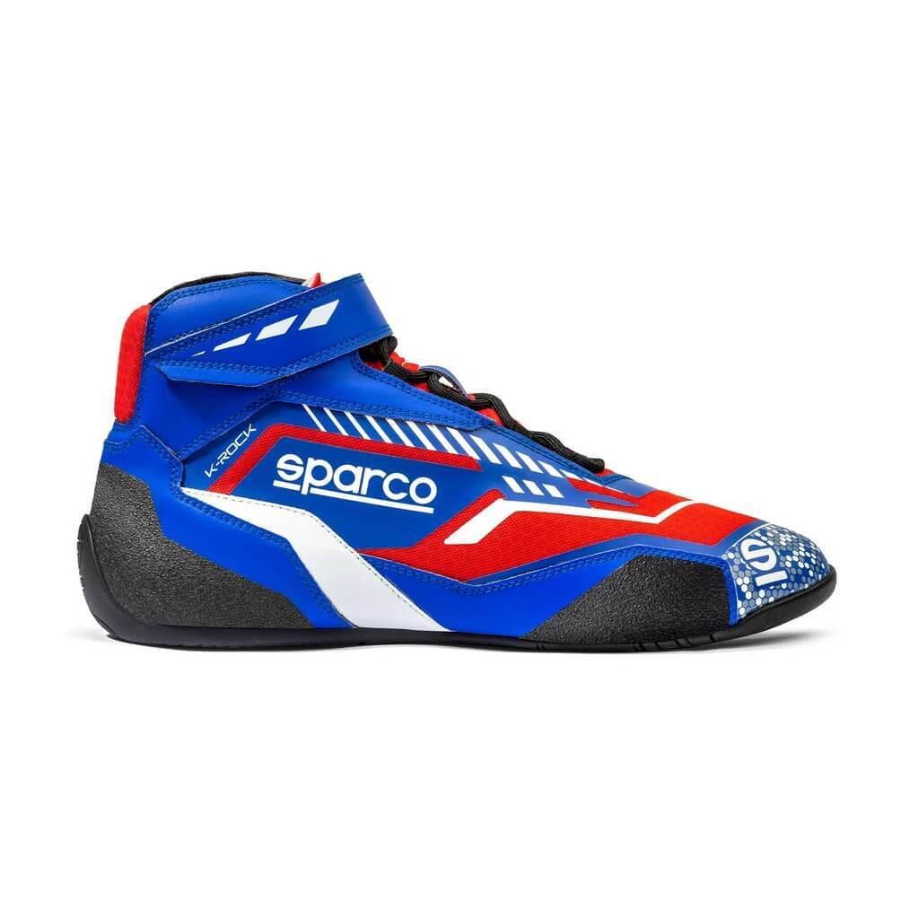 SPARCO BKB0001B0B22039 Взуття для картингу K-Rock 2025, Блакитний / Червоний, Розмір 39 Photo-0