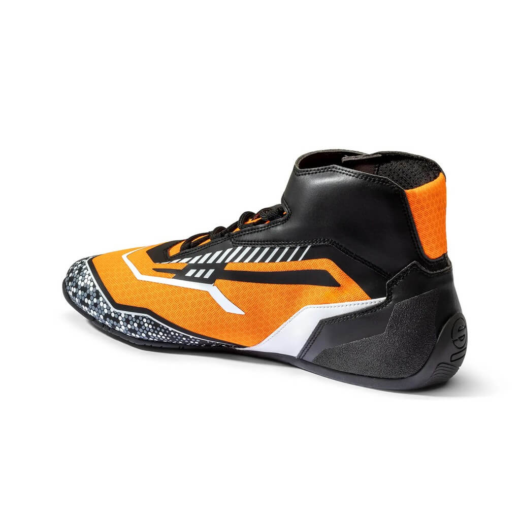 SPARCO BKB0001B0K04042 Взуття для картингу K-Rock, Чорний / Оранжевий флуо, Розмір 42 Photo-2