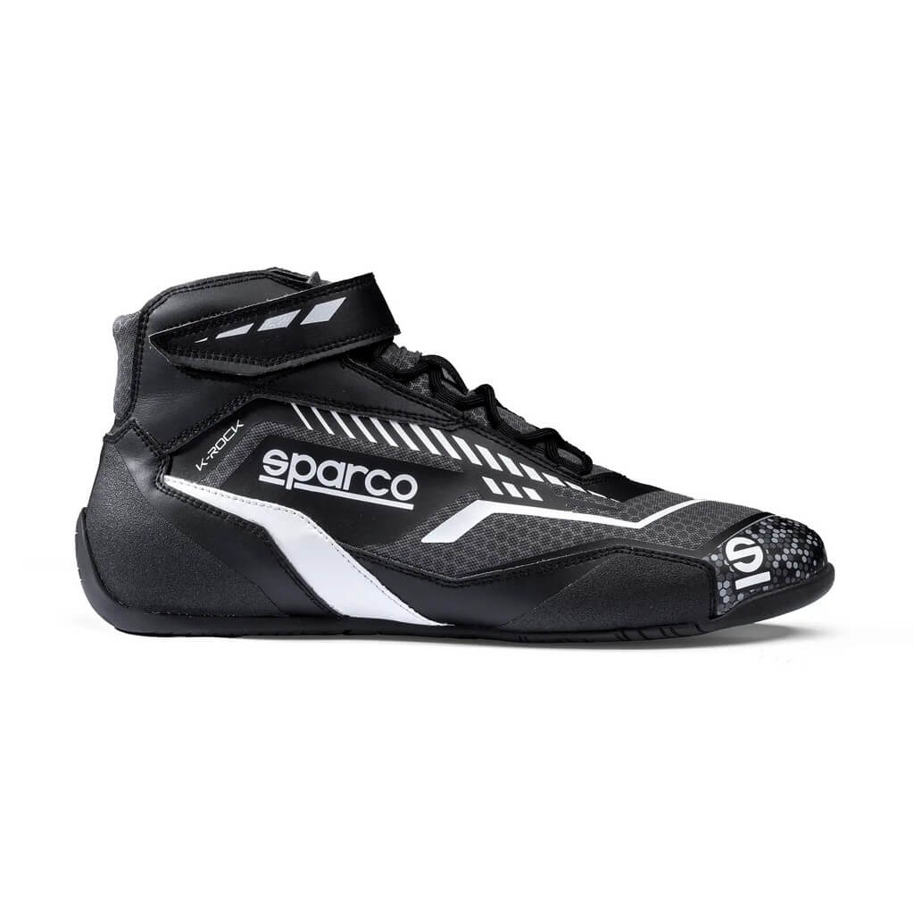 SPARCO BKB0001B0K10045 Взуття для картингу K-Rock, Чорний / Сірий, Розмір 45 Photo-0
