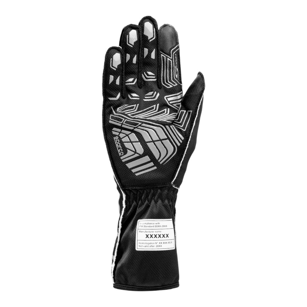 SPARCO BKG0006B0K10008 Картингові рукавички K-Arrow+ WP, Чорний/Сірий, Розмір 8 Photo-1