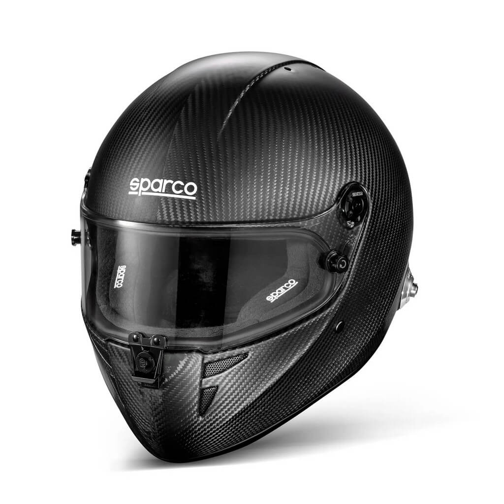 SPARCO BRH0003B0K010XS Закритий шолом Stealth RF Carbon, FIA 8859-2024, Чорний, Розмір XS Photo-0