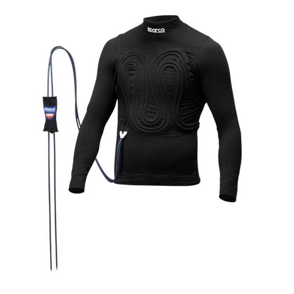 SPARCO BRL0001B0K0100S Верх охолоджуючої гоночної термобілизни R586 Cool, Чорний, Розмір S Photo-0