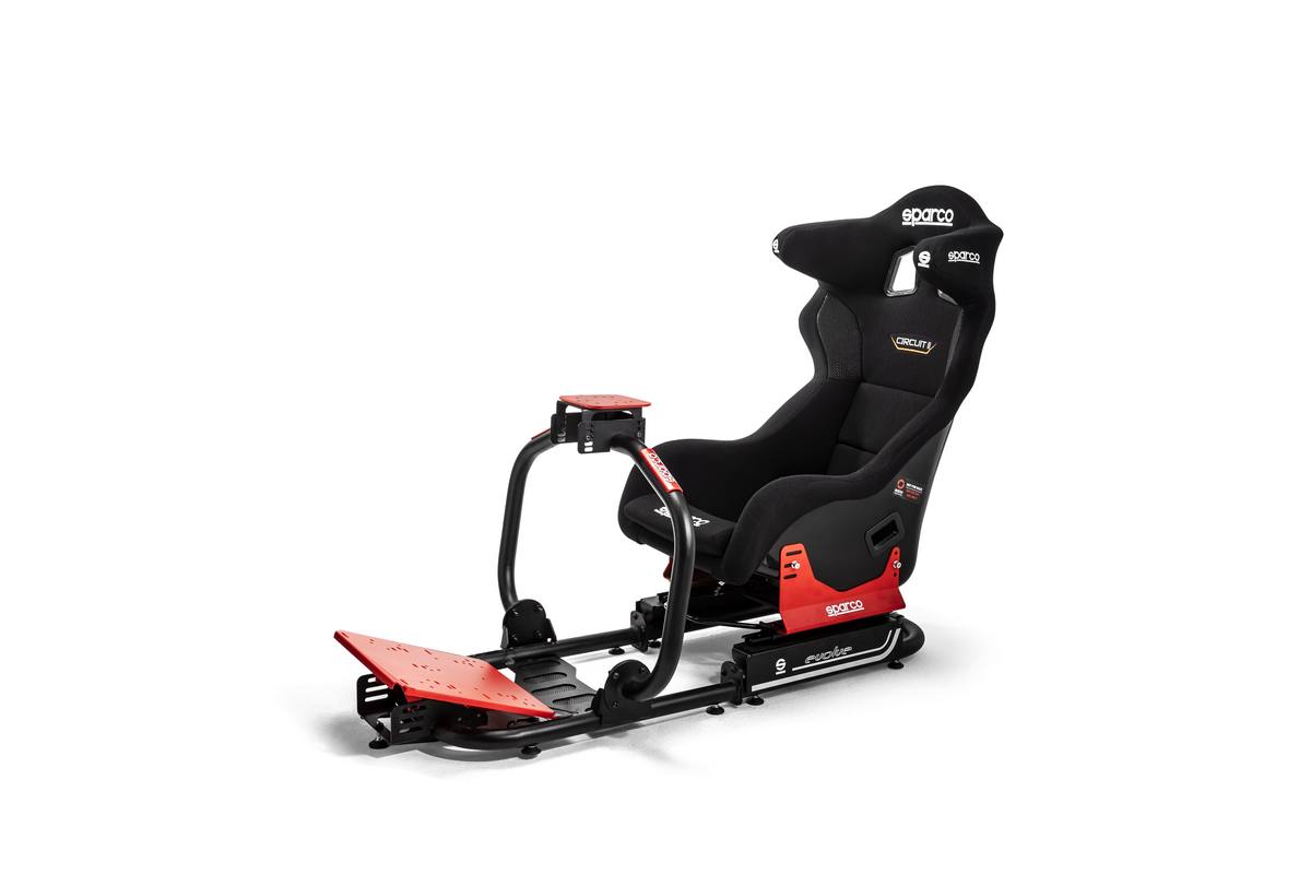 SPARCO G0328011GNR Ігровий симулятор Evolve GT-R PRO (каркас+кронштейни+крісло circuit II) Photo-0