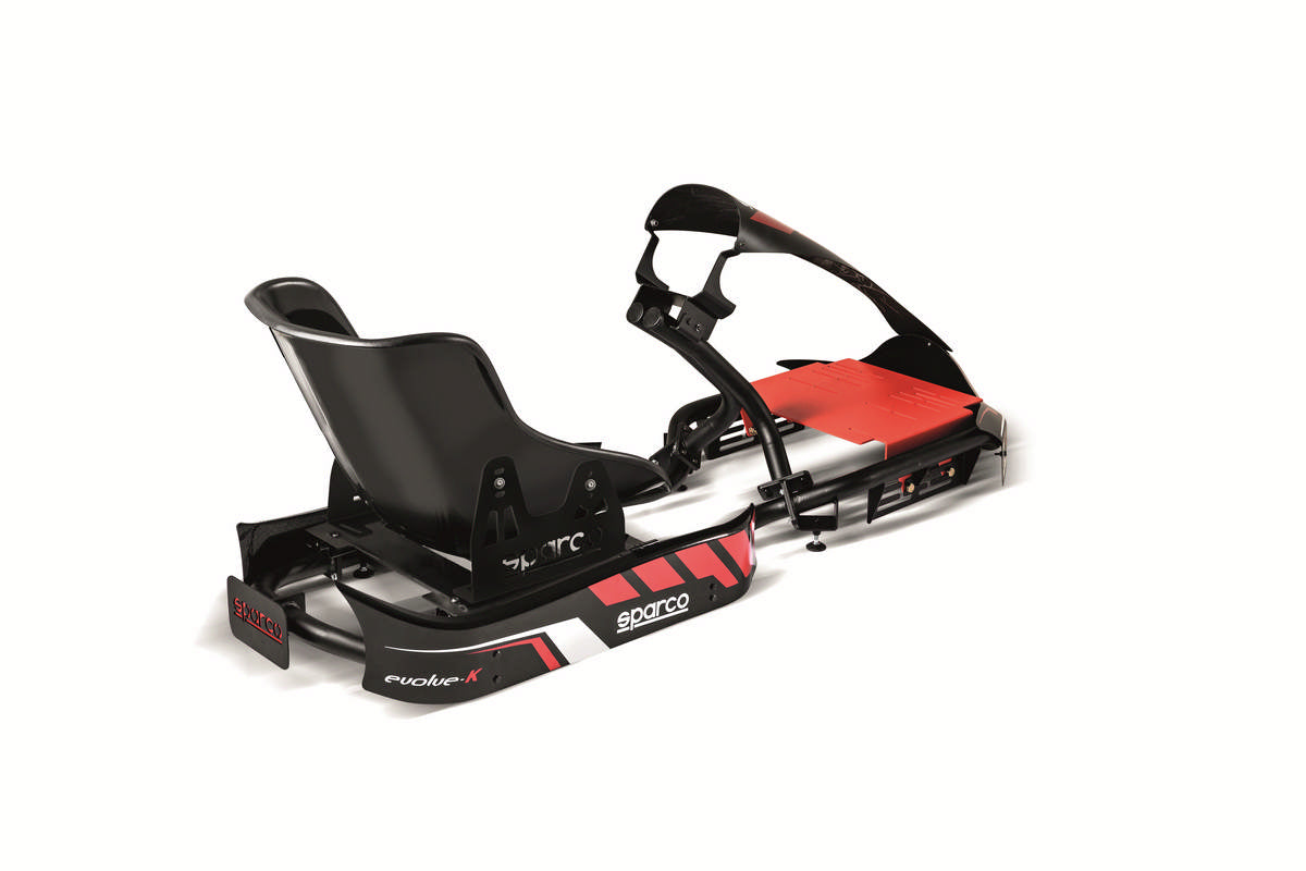 SPARCO G03900 Сидіння EVOLVE KART Pro (рама+кронштейни Kart Pro+сидіння Kart) Photo-1