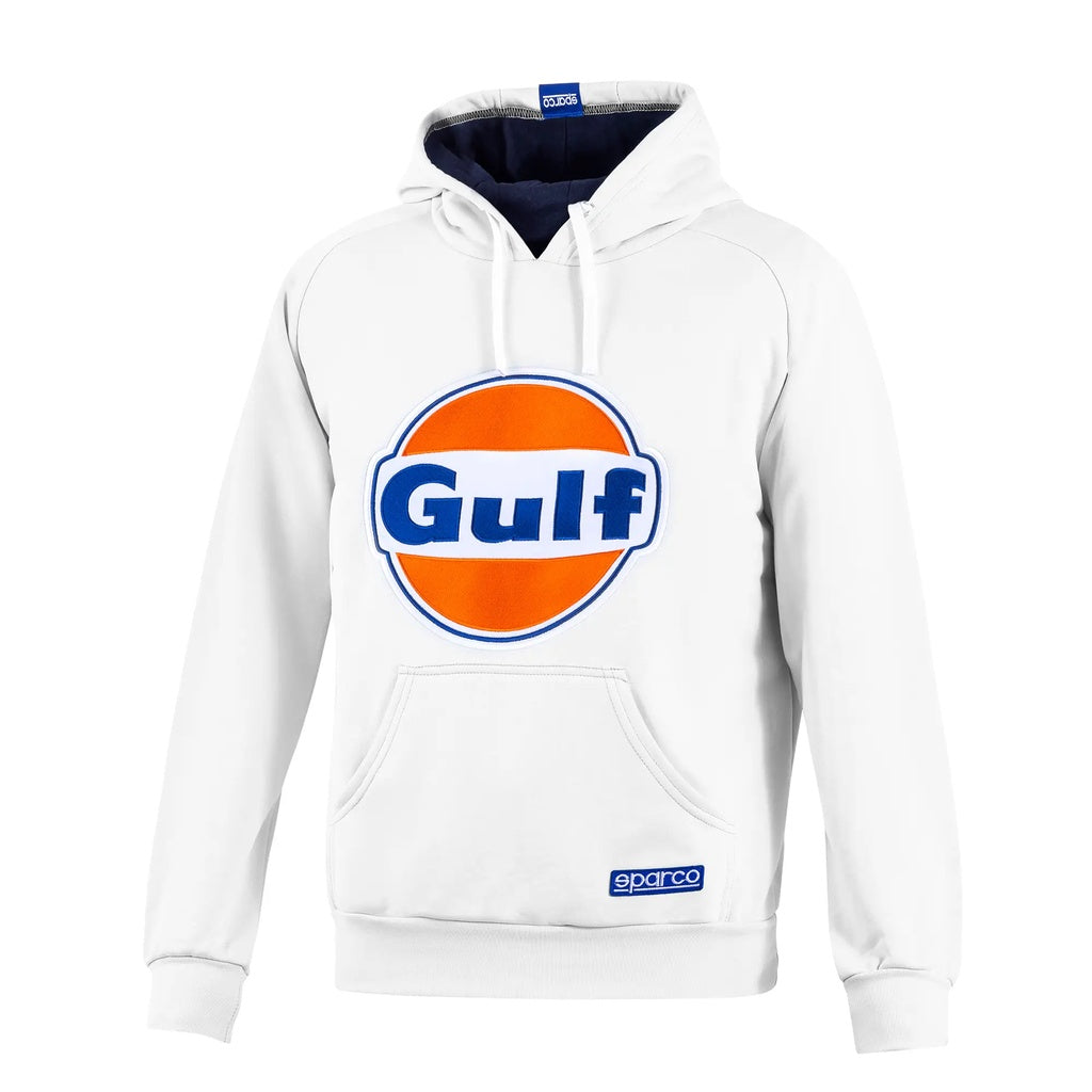 SPARCO BMF0012S0W010XS Худі GULF (білий / розмір XS) Photo-0