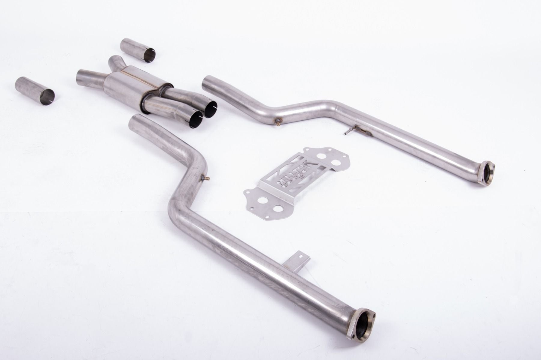 MILLTEK SSXBM1193 Cat-back OPF/GPF Bypass - resonated для BMW M3 G80/G81 (2020 – теперішній час)/ M4 G82 (2020 – теперішній час) Photo-0