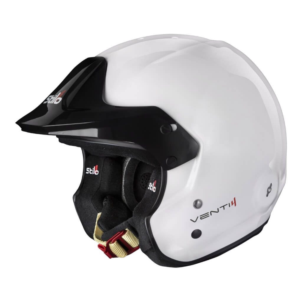 STILO AA0114AF2X540101 Відкритий шолом Venti4 Trophy Jet Composite, FIA 8859-24, Білий/ Чорний, Розмір 54 Photo-0