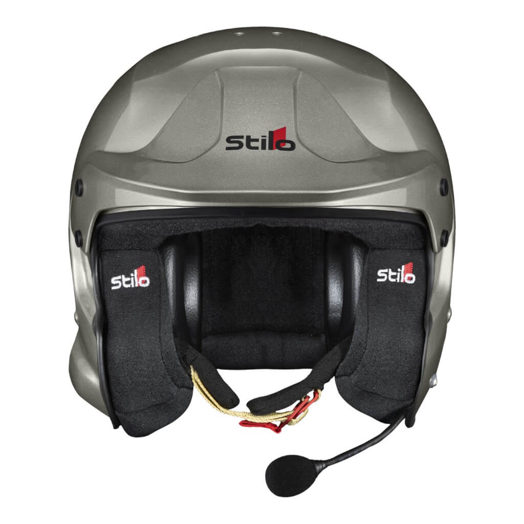 STILO AA0114EG2X61 Відкритий шолом Venti4 Trophy Plus Composite, FIA 8859-24 Hans, Титан/ Чорний, Розмір 61 Photo-1