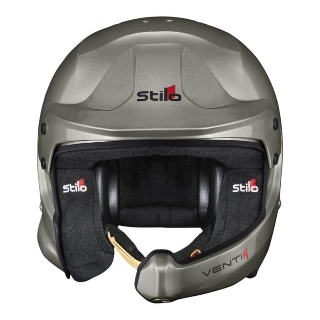 STILO AA0224BG2X61 Відкритий шолом Venti4 WRC Composite Rally, FIA 8859-24 Hans, Титан/ Чорний, Розмір 61 Photo-1