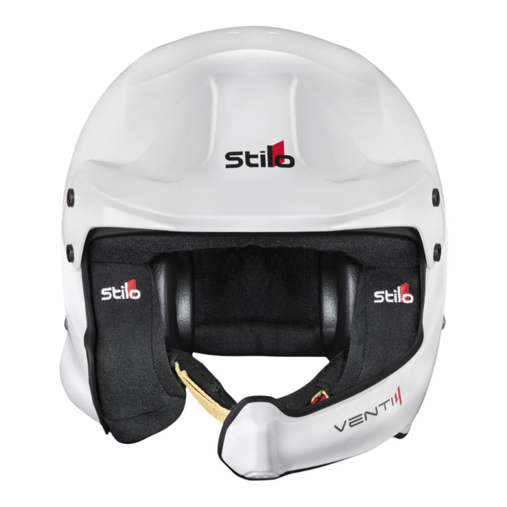 STILO AA0224BG2X550101 Відкритий шолом Venti4 WRC Composite Rally, FIA 8859-24 Hans, Білий/ Чорний, Розмір 55 Photo-1