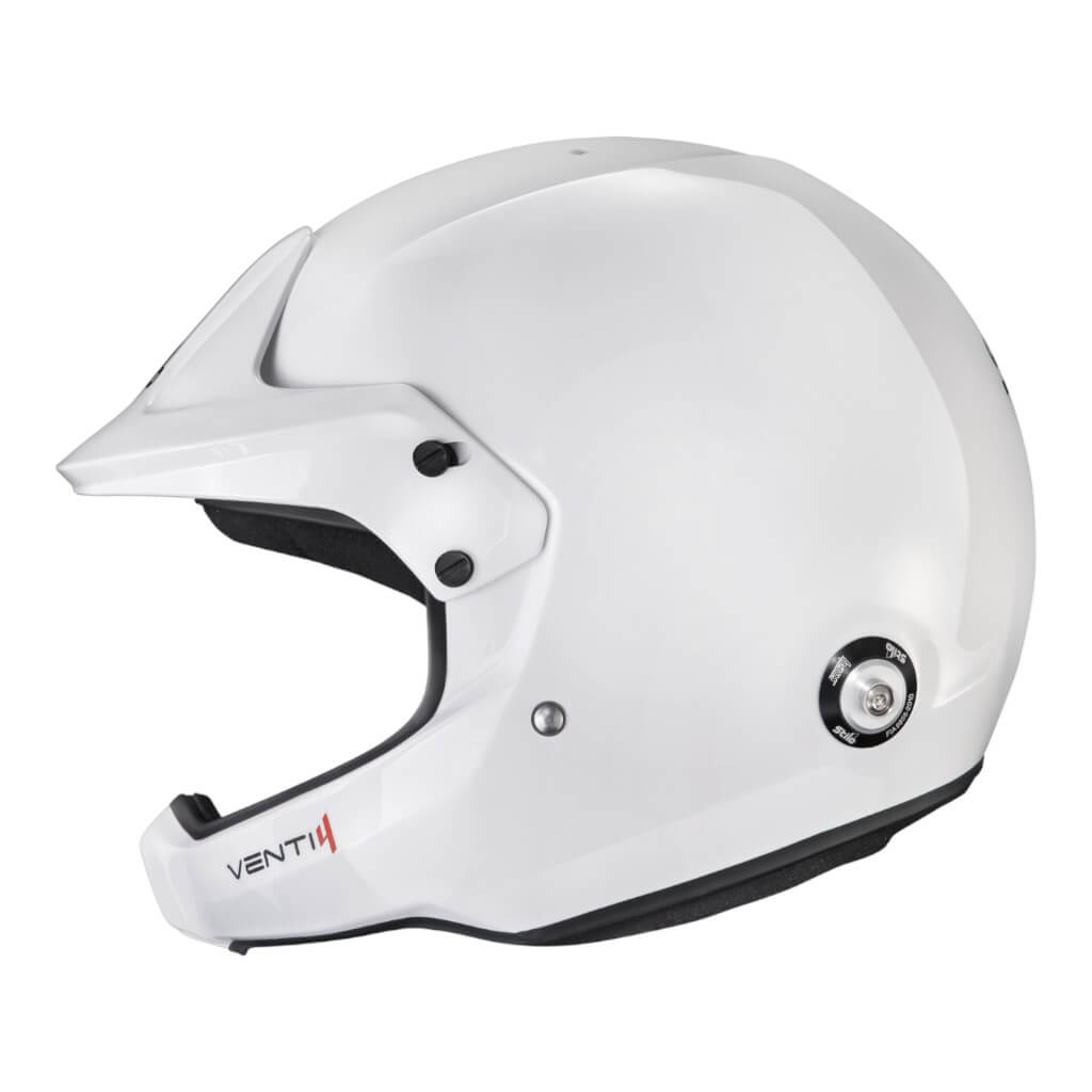 STILO AA0224BG2X580101 Відкритий шолом Venti4 WRC Composite Rally, FIA 8859-24 Hans, Білий/ Чорний, Розмір 58 Photo-2