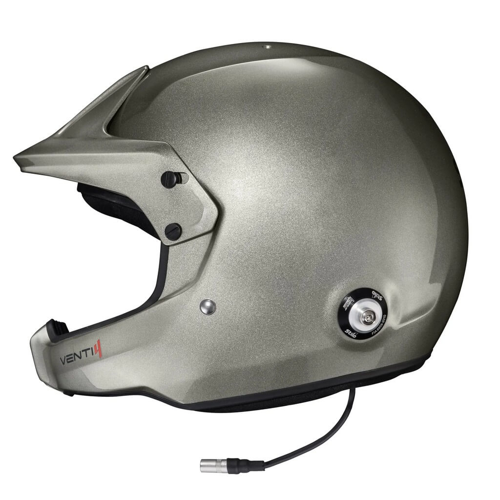 STILO AA0224CG2X54 Відкритий шолом Venti4 WRC Composite Turismo, FIA 8859-24 Hans, Титан/ Чорний, Розмір 54 Photo-2