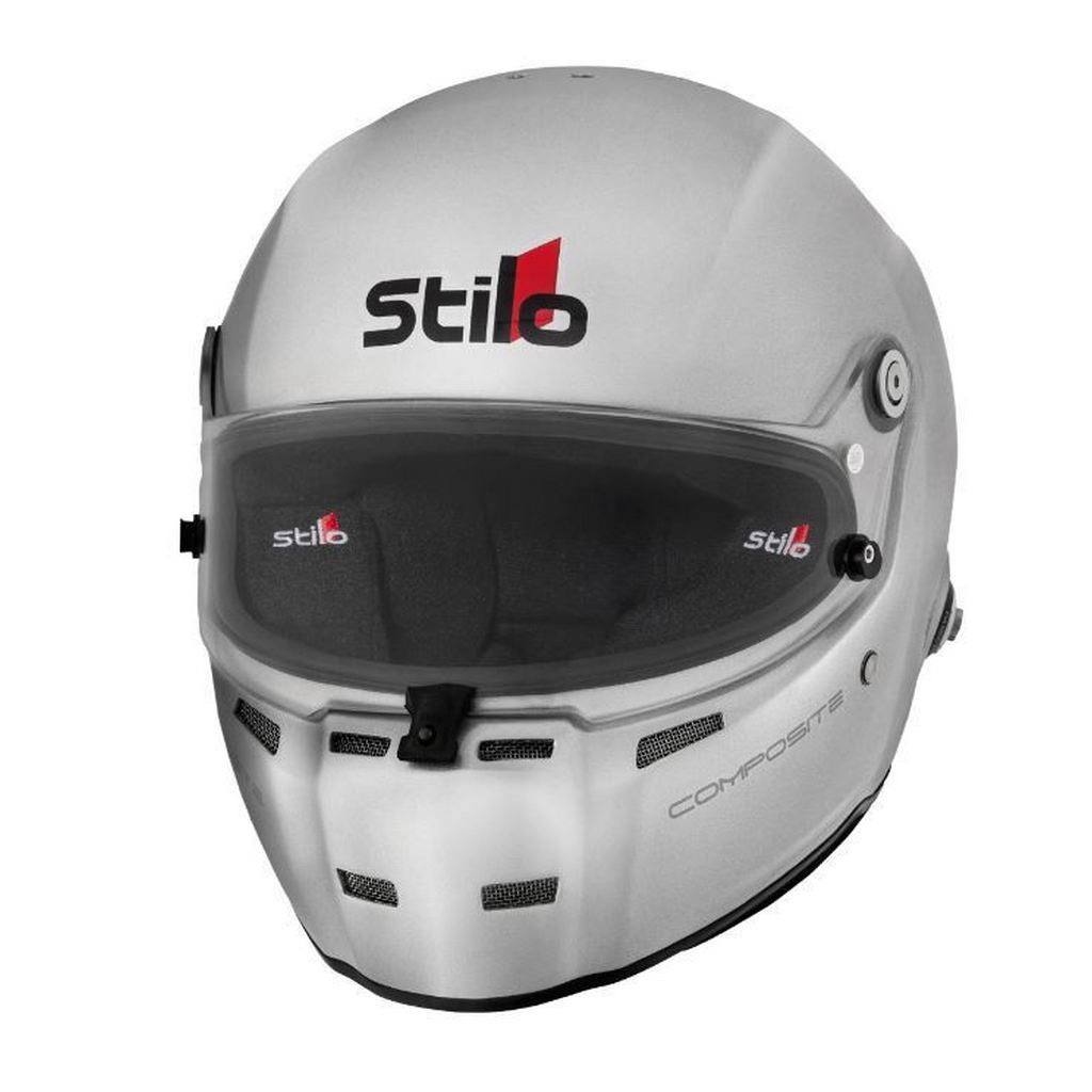 STILO AA0710AG2T59 Закритий шолом для автоспорту ST5 FN Composite (HANS, SA2020 / FIA), Сірий, Розмір 59 Photo-0