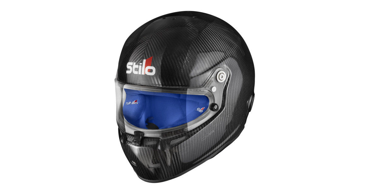 STILO AA0722AH1P54BLU Шолом для картингу ST5 Snell CMR 2016 Карбон / Синя підкладка - 54 Photo-0