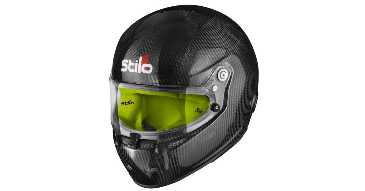 STILO AA0722AH1P57YEL Шолом для картингу ST5 Snell CMR 2016 Карбон / Жовта підкладка - 57 Photo-0