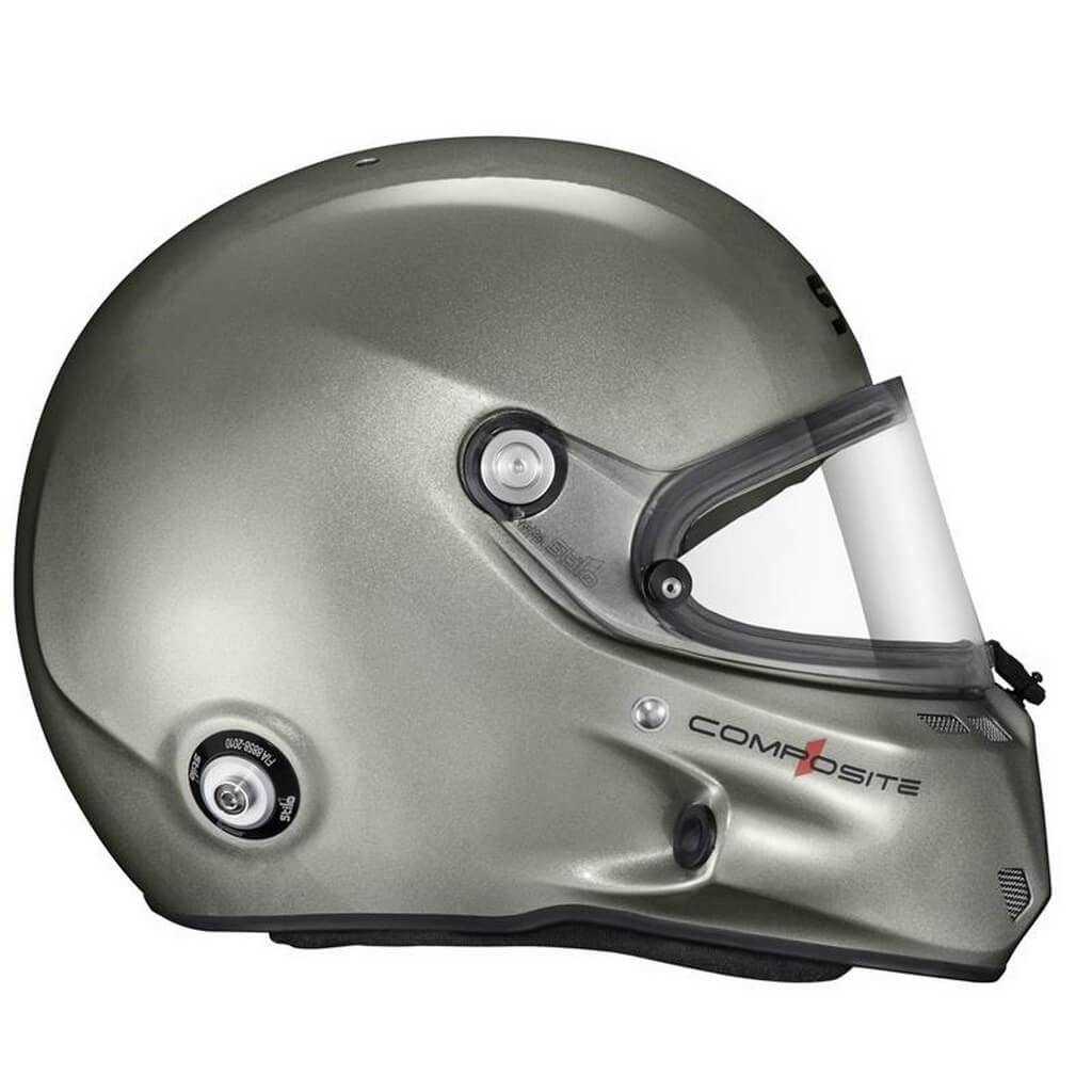 STILO AA0800CG2X57 Закритий шолом ST6 F Composite Turismo, FIA 8859-24 Hans, Титан/ Чорний, Розмір 57 Photo-1