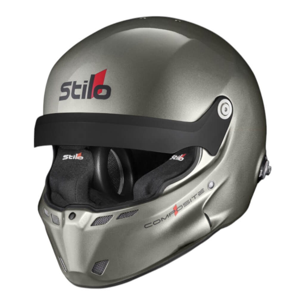 STILO AA0801RG2X57 Закритий шолом ST6 R Composite Rally, FIA 8859-24 Hans, Титан/ Чорний, Розмір 57 Photo-0