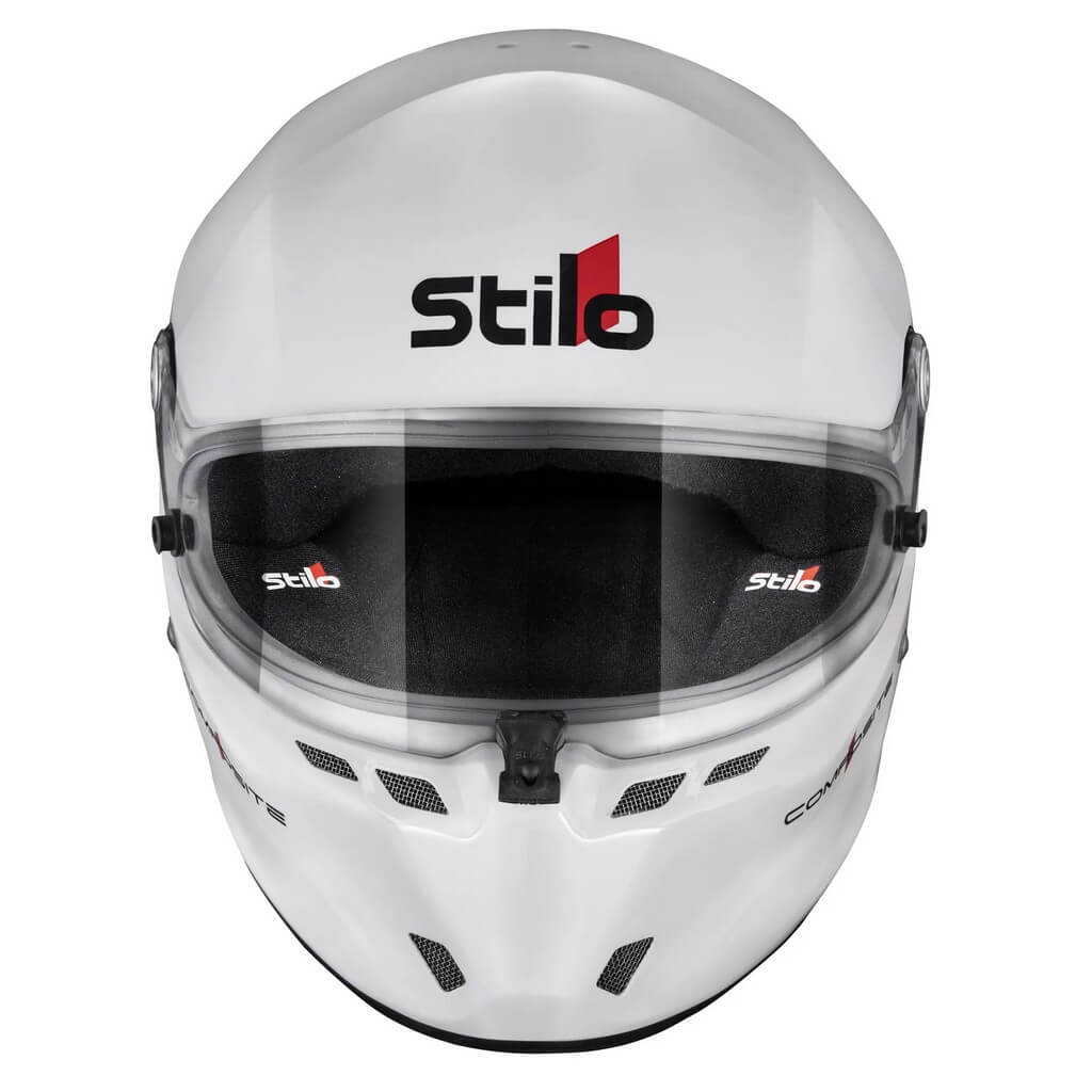 STILO AA0810AG2V580101 Закритий шолом ST6 FN Composite (Snell SA2020, FIA 8859-24, Hans FIA8858-10), Чорний зовні / Чорний всередині, Розмір 58 Photo-1