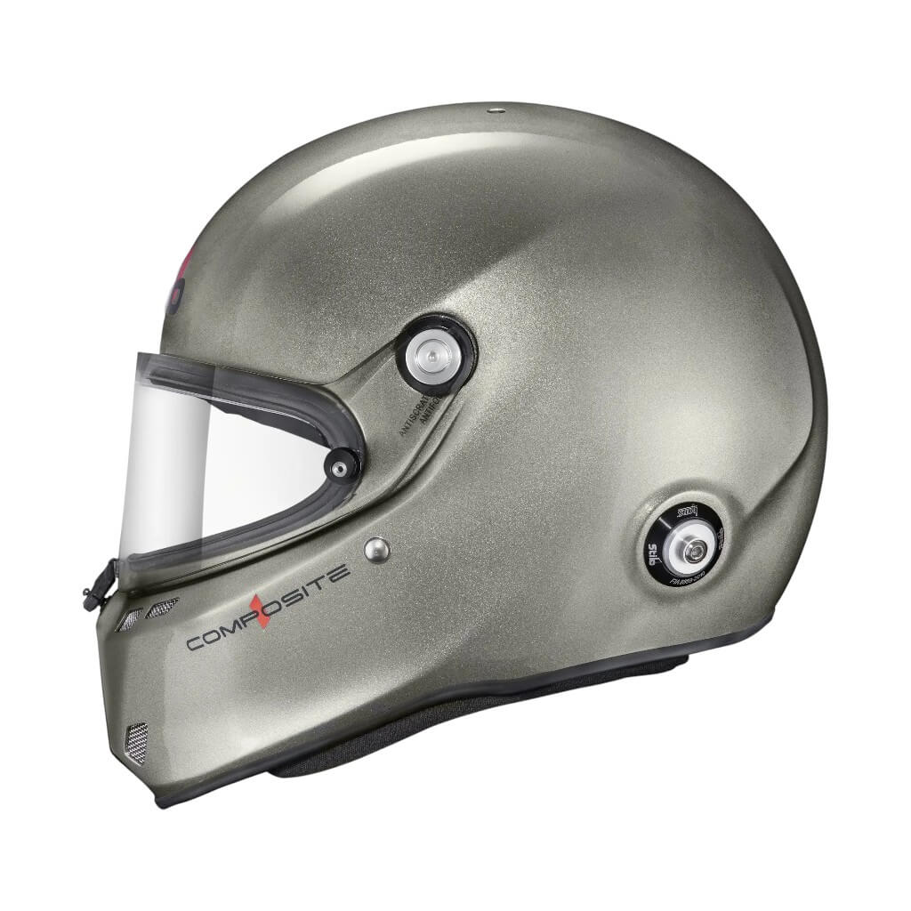 STILO AA0810AG2X59 Закритий шолом ST6 FN Composite, FIA 8859-24 Hans, Титан/ Чорний, Розмір 59 Photo-2