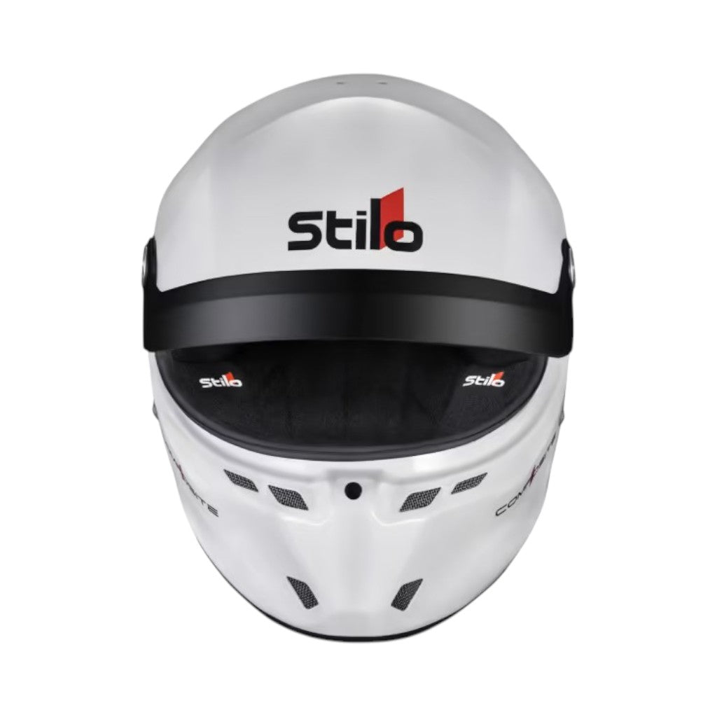 STILO AA0812AG2X540101 Закритий шолом ST6 GTN Composite, FIA 8859-24 Hans, Білий/ Чорний, Розмір 54 Photo-2