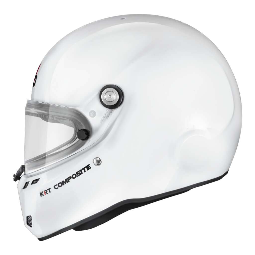STILO AA0814AH2L64 Шолом для картингу ST6 KRT Composite FIA 8878-2024 K2025, Білий/Чорний, Розмір 64 Photo-2