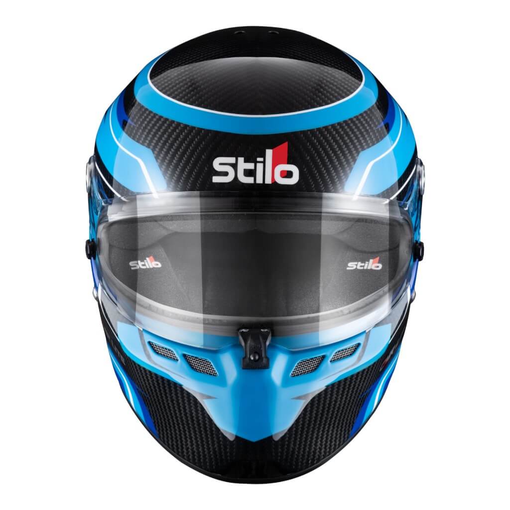 STILO AA0821AH5P53DBLU Шолом для картингу ST6 CMR Carbon Lite Graphyc, Snell CMR 2016, Синій, Розмір 53 Photo-4