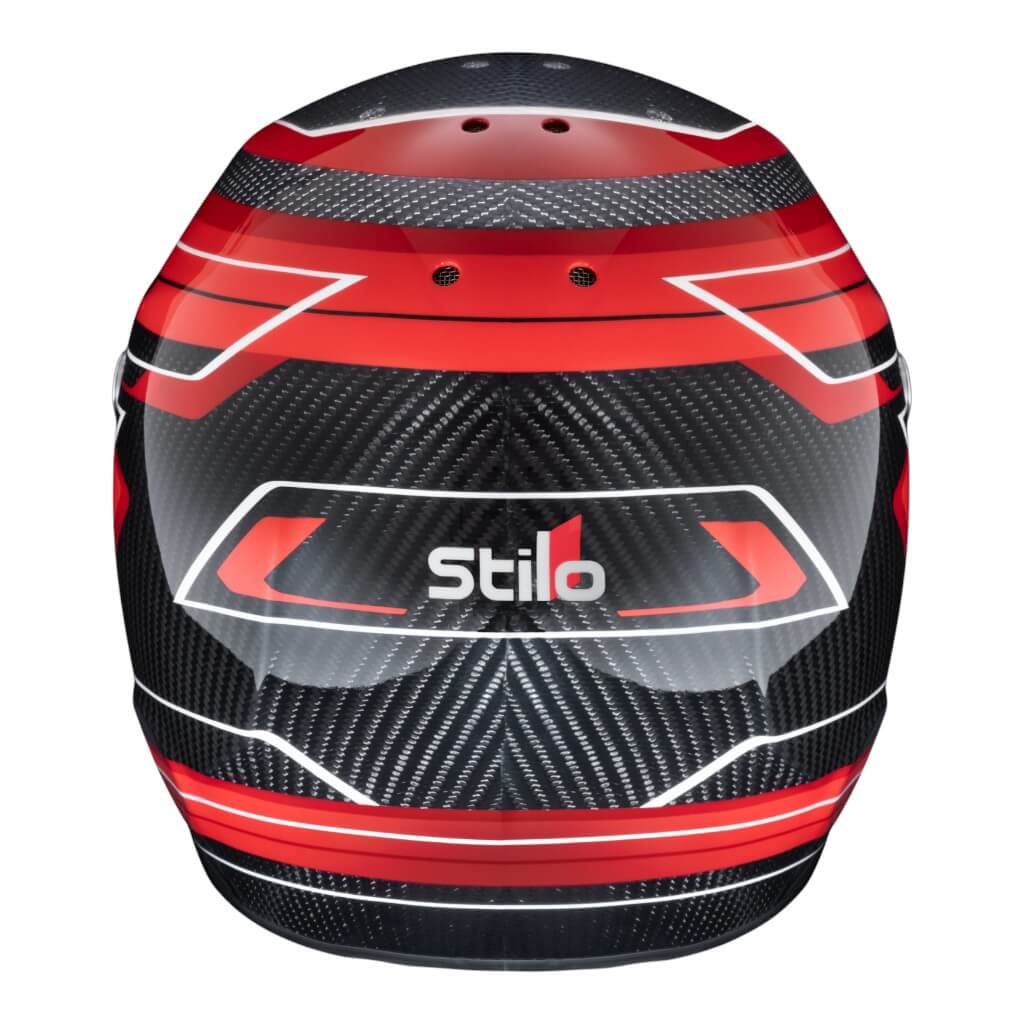 STILO AA0821AH5P53DRED Шолом для картингу ST6 CMR Carbon Lite Graphyc, Snell CMR 2016, Червоний, Розмір 53 Photo-1