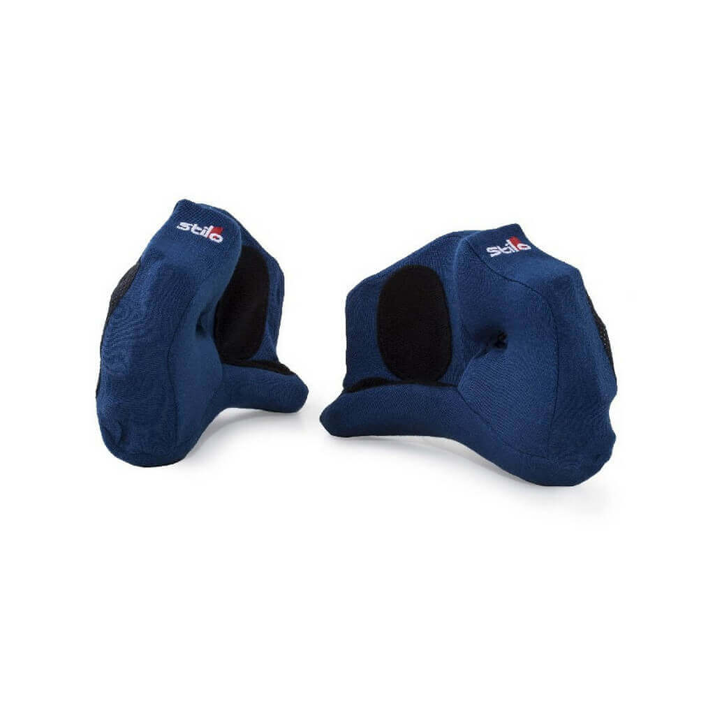 STILO YA0232blue-25 Накладки під щоки для шолому WRC DES, Синій, 25 мм Photo-0