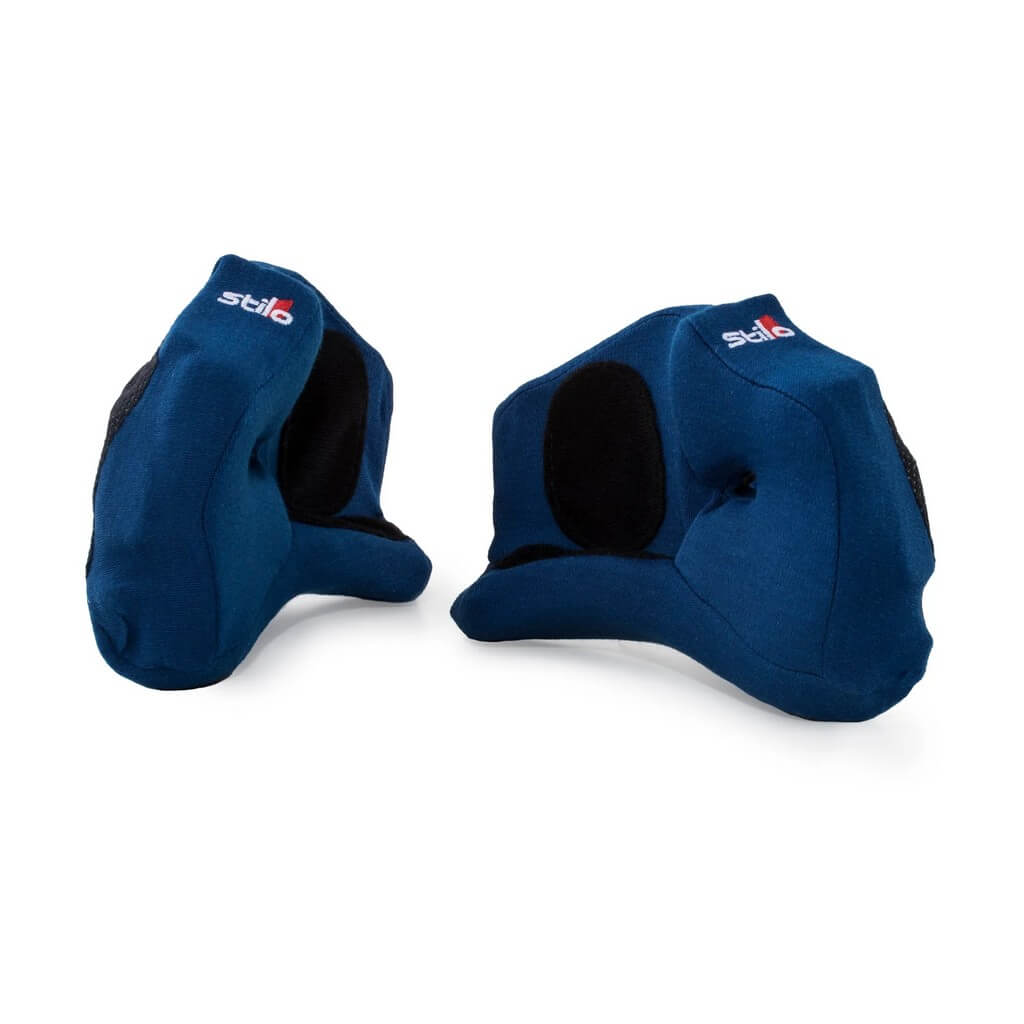STILO YA0825blue-30 Накладки під щоки для шолому ST5, Синій, 30 мм Photo-0